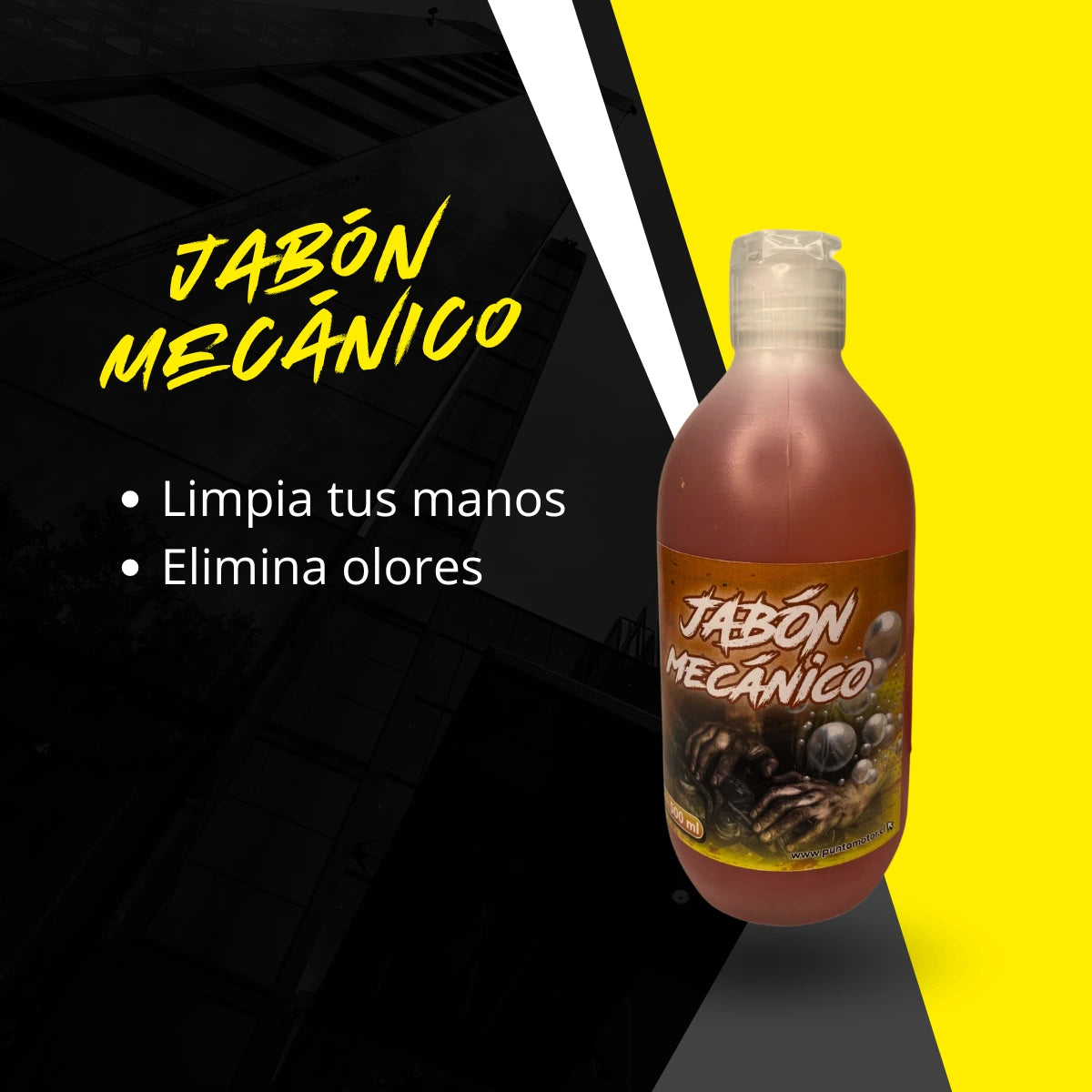 Jabon Mecánico - Olvídate de la grasa